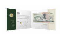 Kolekce: U.S. States - Originální mince a suvenýrová bankovka Nevada v minialbu